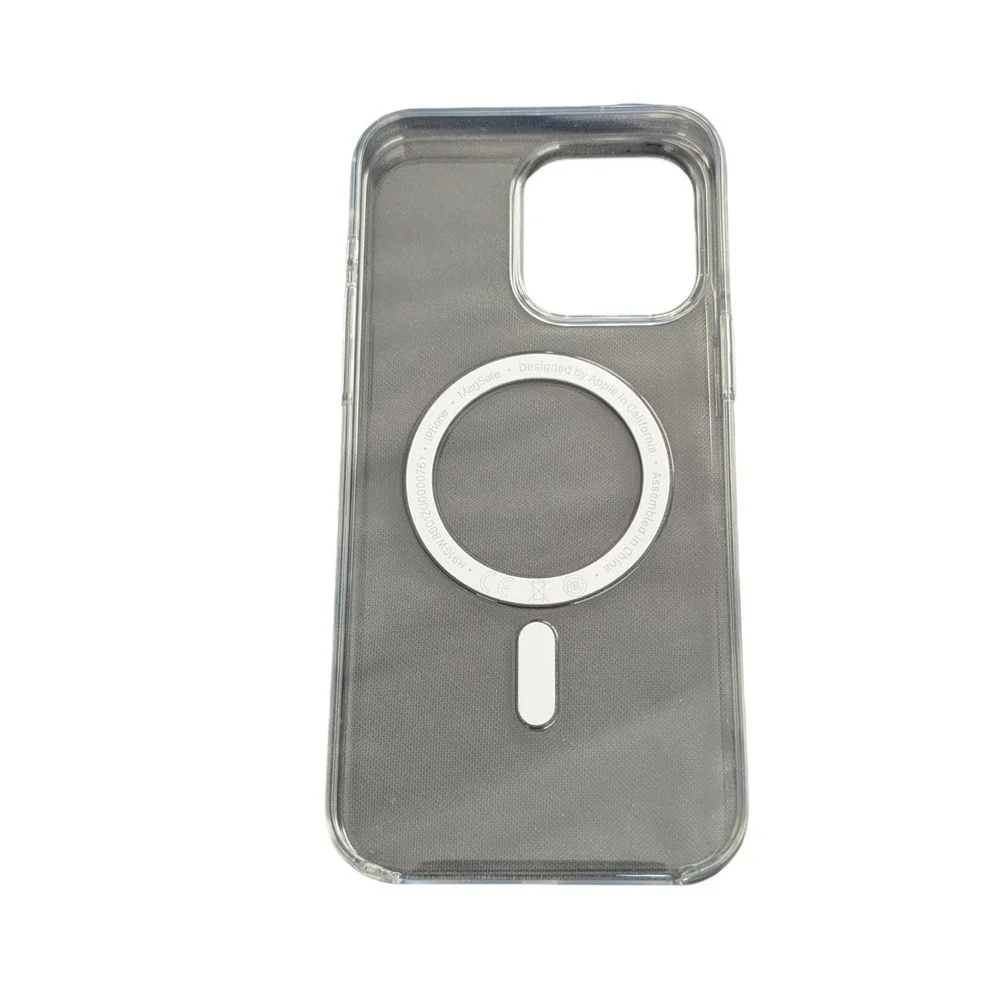 G1. Apple Clear Case with MagSafe for iPhone 14 Pro Max Slightly Used